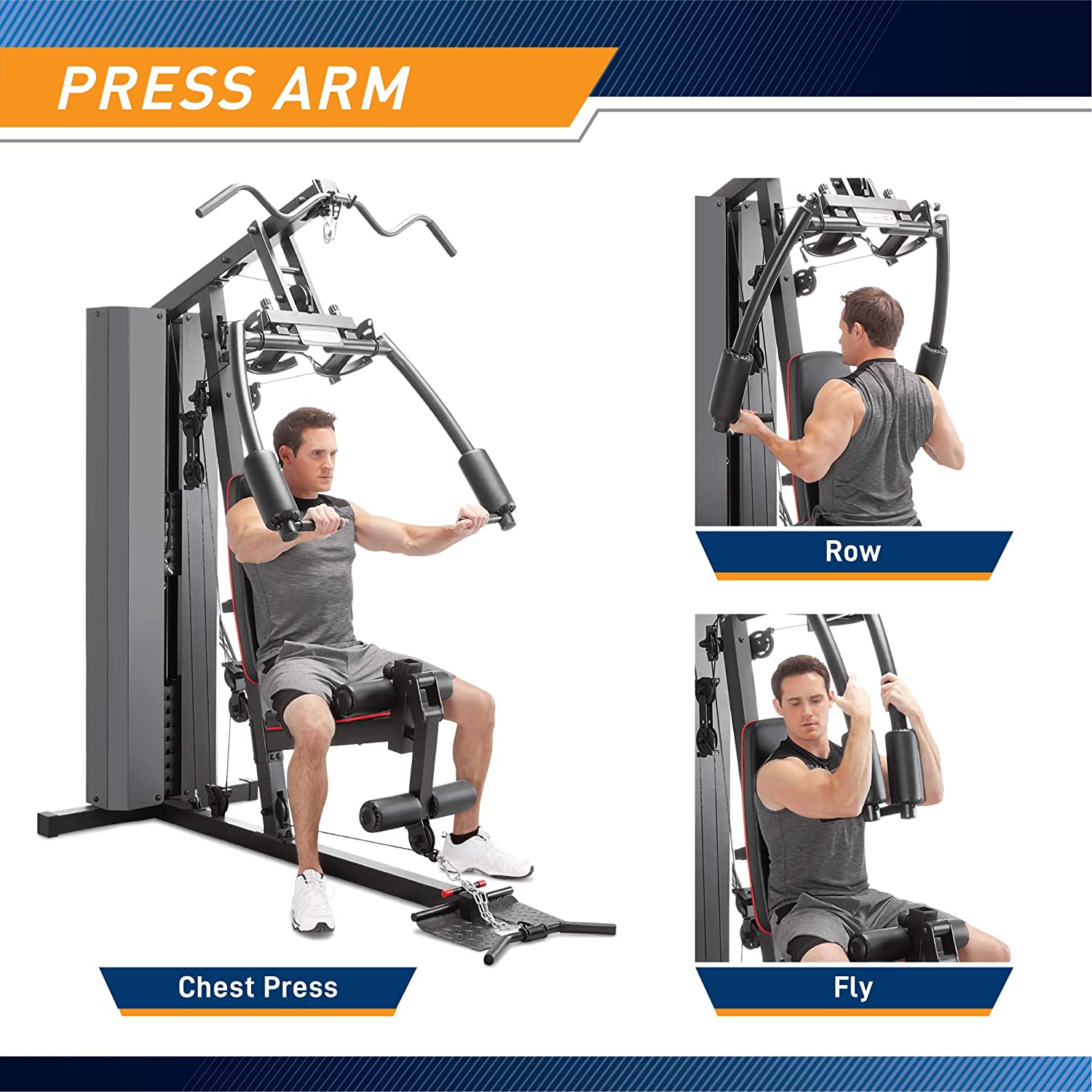 Marcy Club 200lb Home Gym | MKM-81010 | Discount Liquidation Warehouse